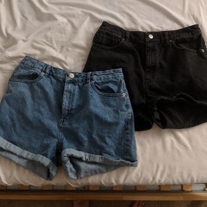 2 Pack Asos High Waist Shorts